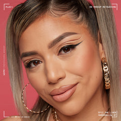 NYX PROFESSIONAL MAKEUP matte texture detail showcasing flake-resistant finish