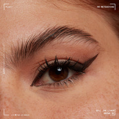 NYX PROFESSIONAL MAKEUP close-up of flexible precision tip for controlled application