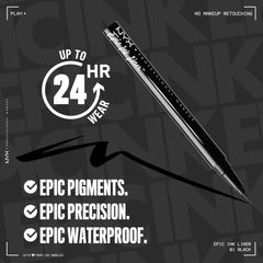 NYX Professional Makeup close-up brush tip for precision control
