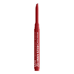 NYX PROFESSIONAL MAKEUP front packaging showing Robotic Red for bold color