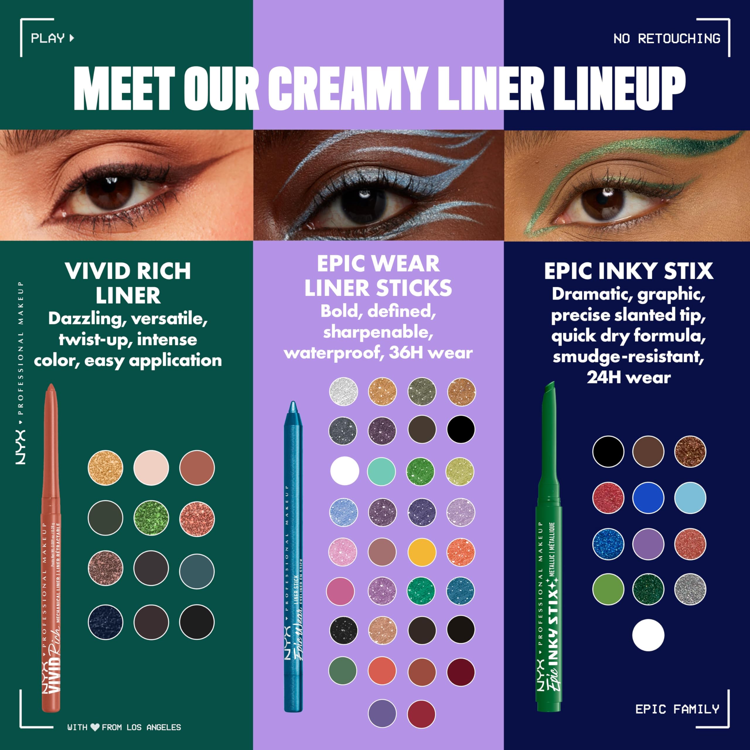 NYX PROFESSIONAL MAKEUP label and ingredients panel for transparency and informed use