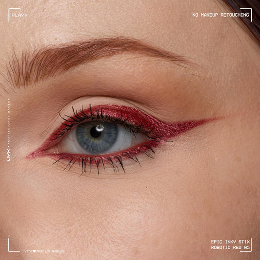 NYX PROFESSIONAL MAKEUP slanted tip close-up for precise application