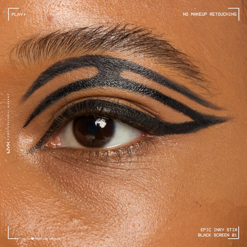 NYX PROFESSIONAL MAKEUP close-up of slanted tip for precise liner control