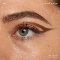 NYX PROFESSIONAL MAKEUP close-up slanted tip providing precise lines and control