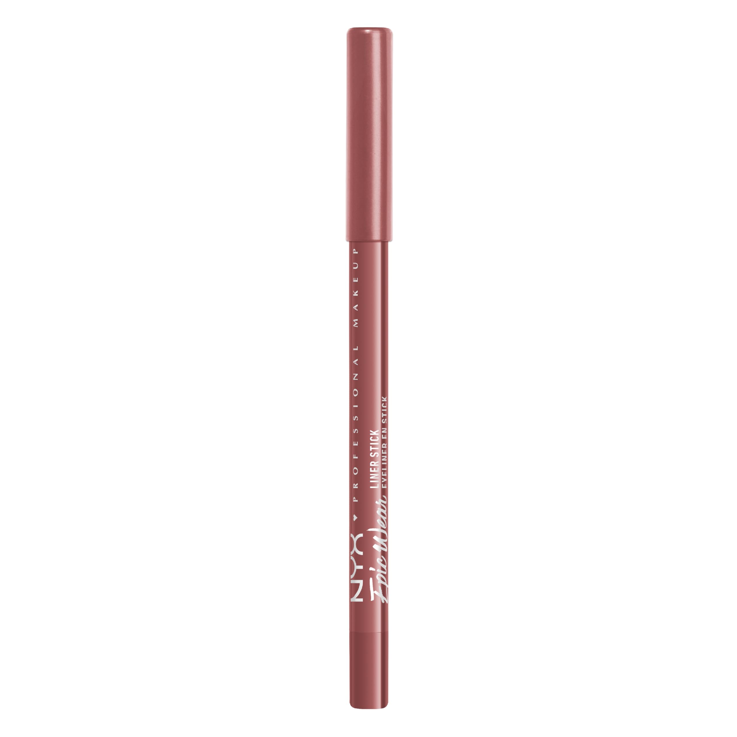 NYX PROFESSIONAL MAKEUP dusty mauve swatches on arm showing true color payoff