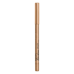 NYX PROFESSIONAL MAKEUP Epic Wear Liner applied to eyelid in winged look demonstrating bold metallic payoff benefit