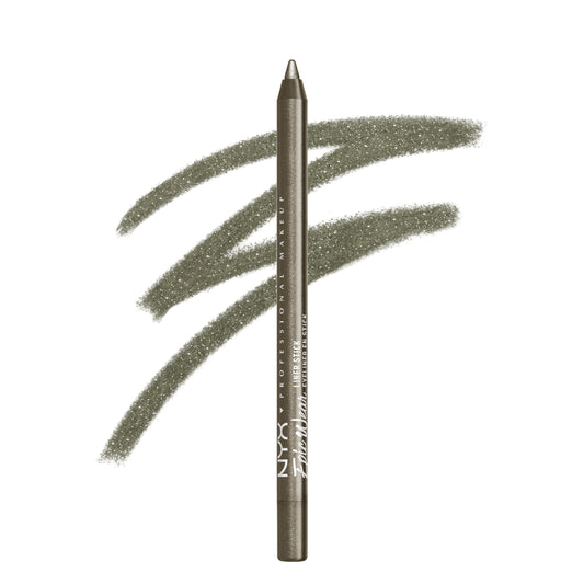 NYX PROFESSIONAL MAKEUP eyeliner tip close-up showing creamy texture for precise application and smooth glide