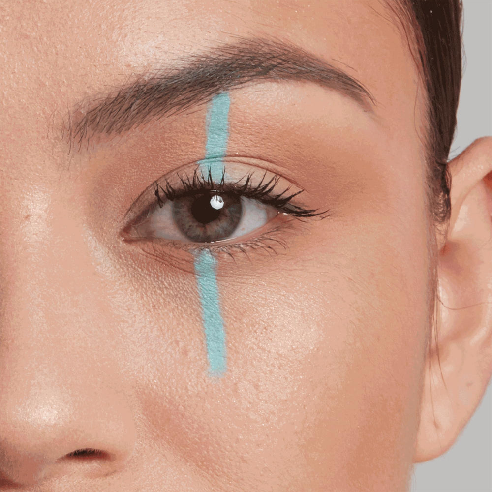 NYX PROFESSIONAL MAKEUP liner applied to eye with a wing for bold, long-lasting definition
