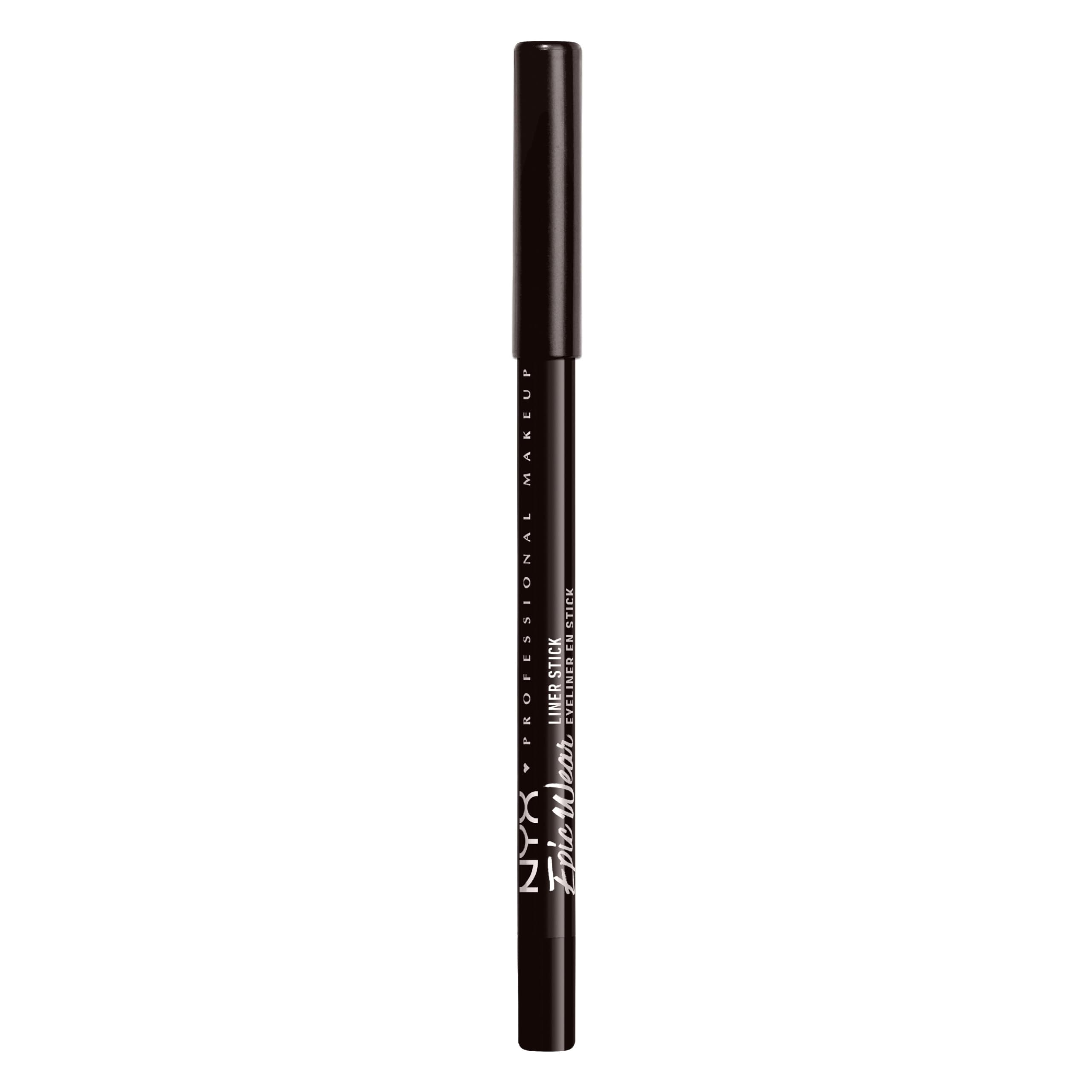 NYX PROFESSIONAL MAKEUP model applying liner showing Burnt Sienna enhancing warm eye color