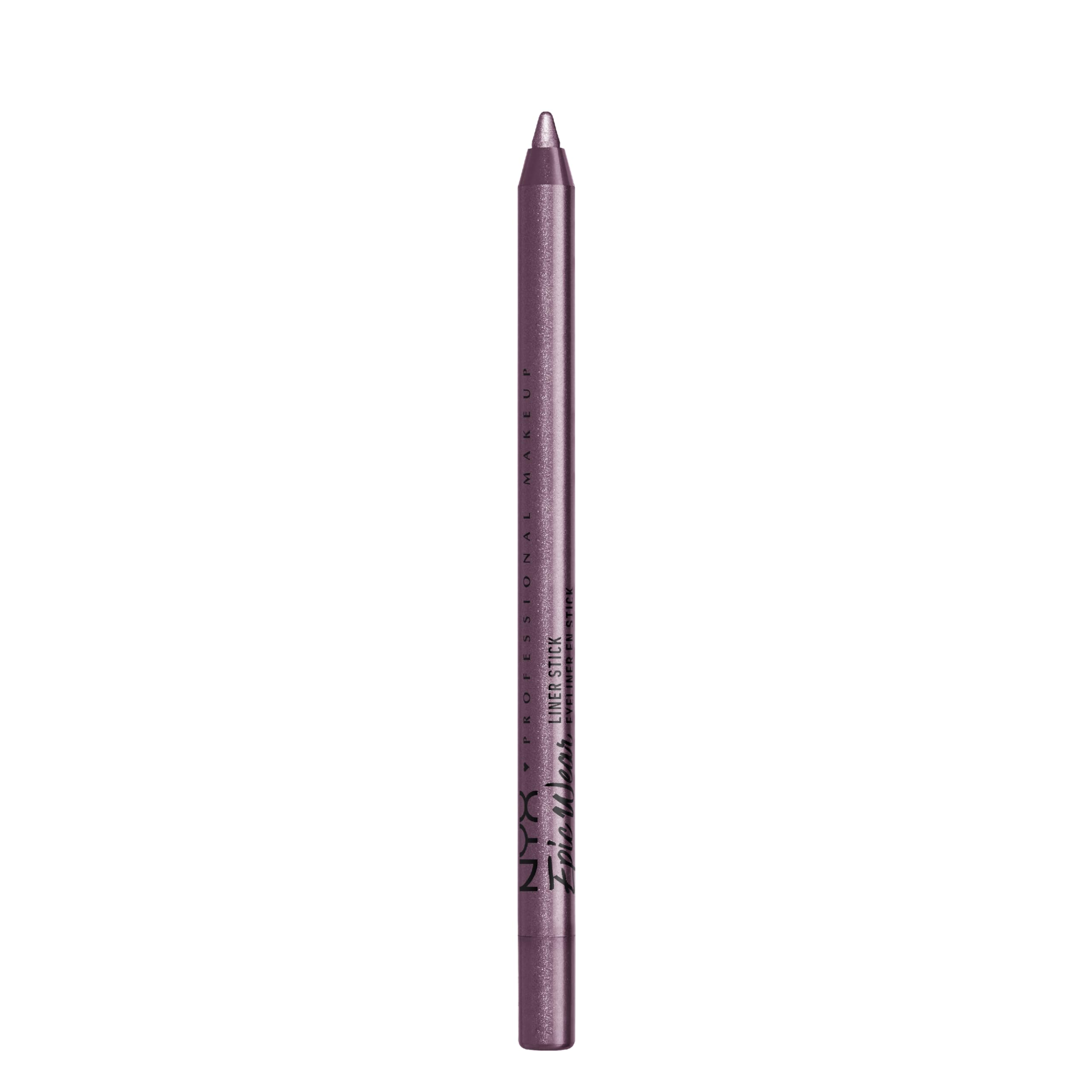 NYX PROFESSIONAL MAKEUP liner stick front view shows product color and compact cap benefit