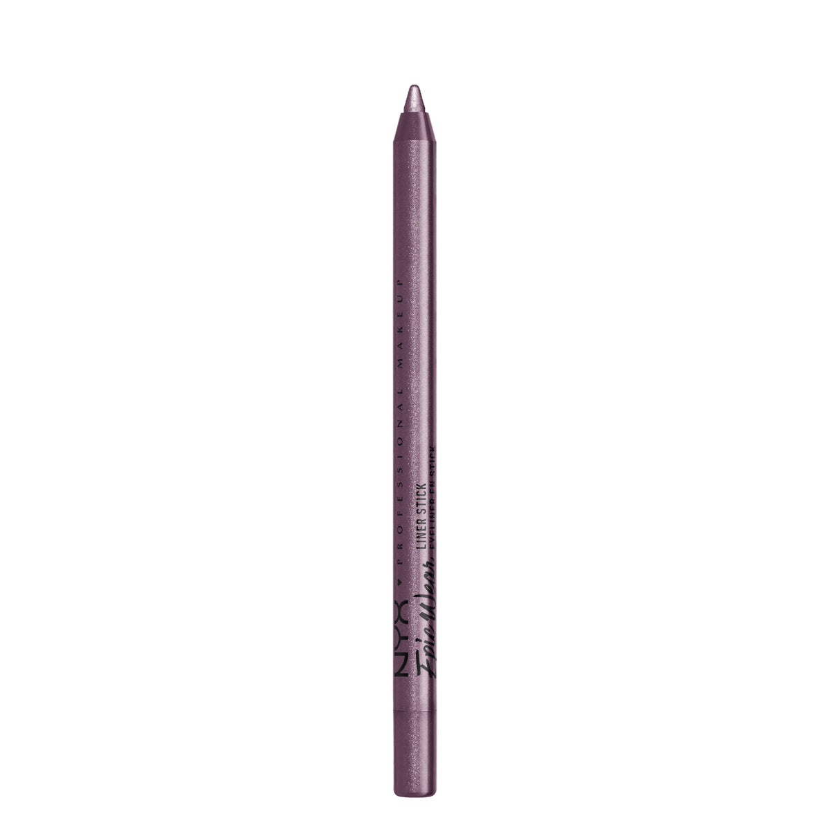 NYX PROFESSIONAL MAKEUP liner stick front view shows product color and compact cap benefit