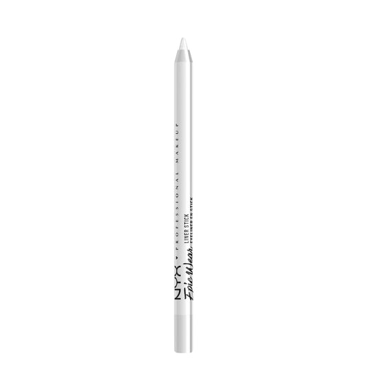 NYX PROFESSIONAL MAKEUP front view of Pure White liner packaging showing product name and shade