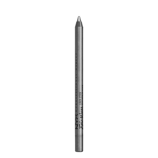 NYX PROFESSIONAL MAKEUP front view of Silver Lining liner shows compact design and color