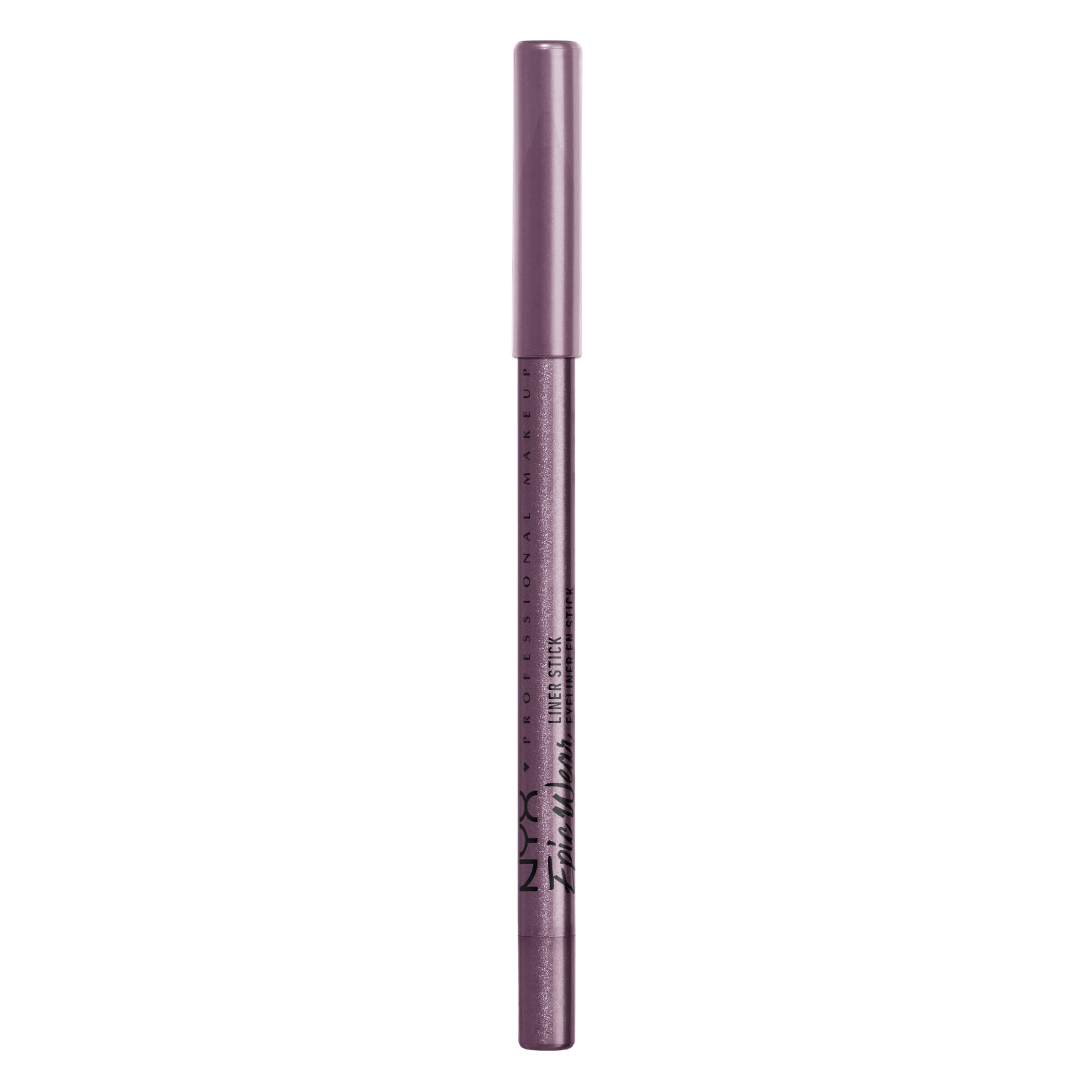 NYX PROFESSIONAL MAKEUP magenta swatch on arm showing intense pigment payoff benefit