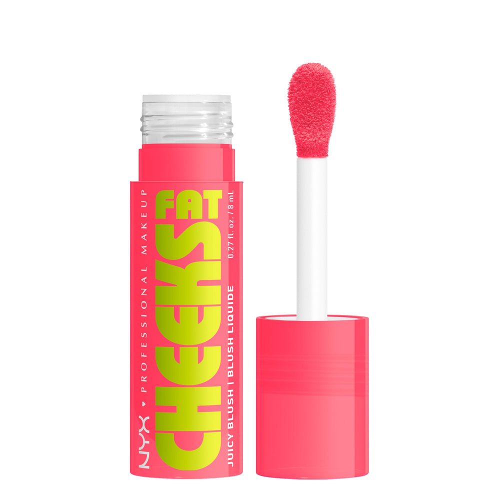 NYX PROFESSIONAL MAKEUP front bottle showing Guava Gush shade and bright payoff