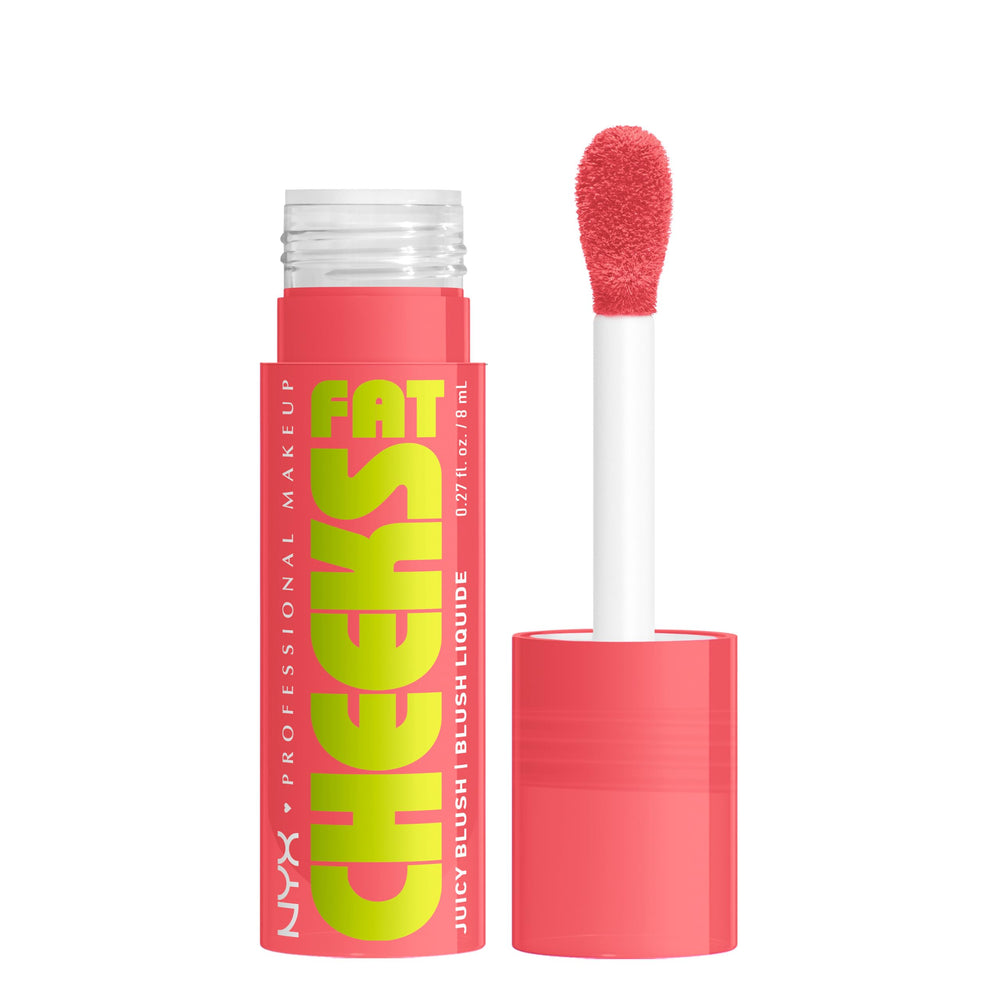 NYX Fat Cheeks front packaging showing Fig Fizz shade and vibrant color payoff