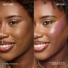 NYX Fat Cheeks open applicator close-up demonstrating easy, precise application benefit