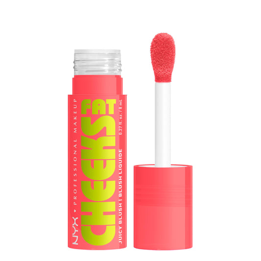 NYX PROFESSIONAL MAKEUP front packaging shows Peach Plunge and shade clarity
