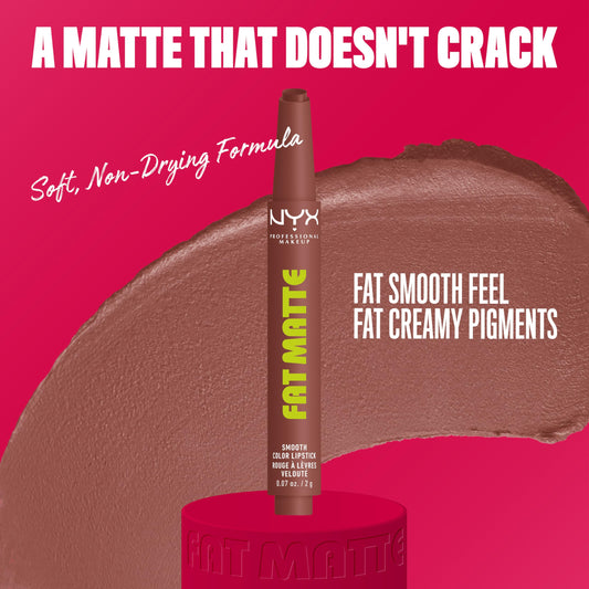 NYX PROFESSIONAL MAKEUP close-up crayon tip showing creamy glide for smooth application