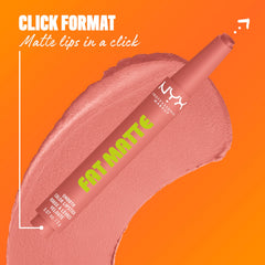 NYX PROFESSIONAL MAKEUP packaging detail highlighting label and shade for clear identification
