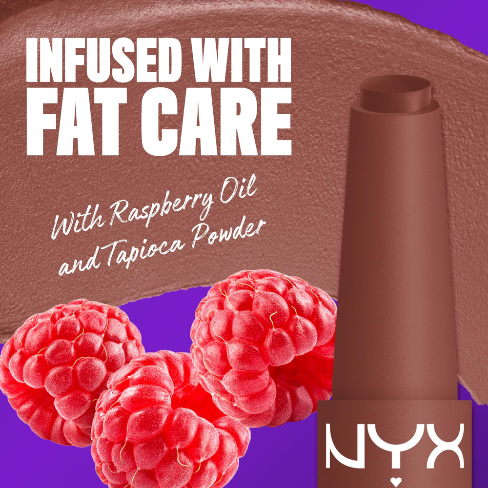 NYX PROFESSIONAL MAKEUP texture swipe on arm showing buildable pigment and blendability