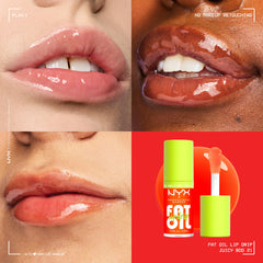 NYX PROFESSIONAL MAKEUP close-up applicator demonstrating plush hug and precise, even application