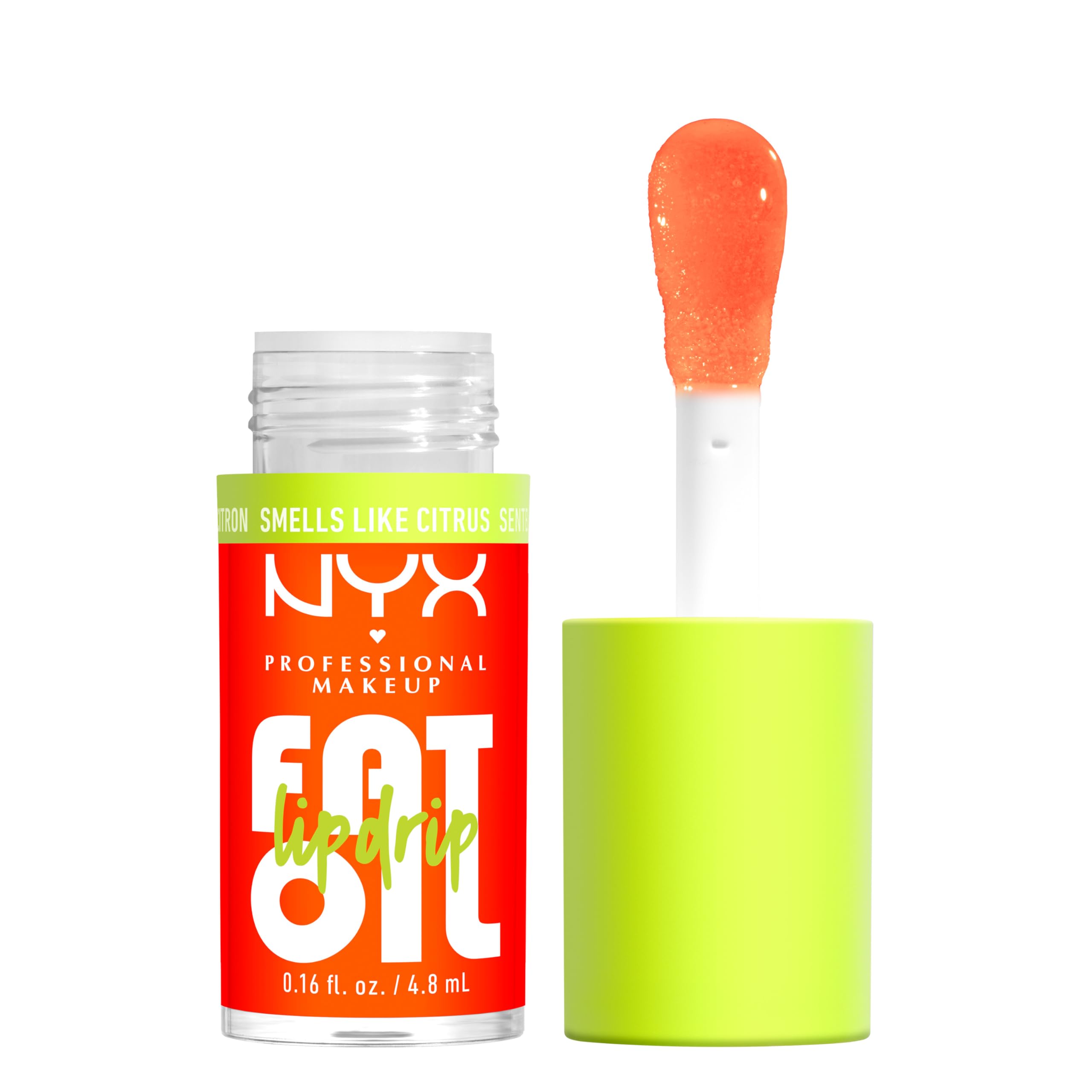 NYX PROFESSIONAL MAKEUP front packaging showing Juicy Boo shade and glossy finish for shelf appeal