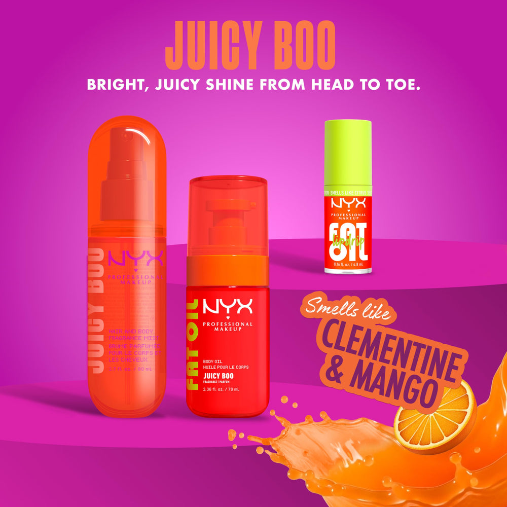 NYX PROFESSIONAL MAKEUP in a purse showing portable size and on-the-go hydration benefit