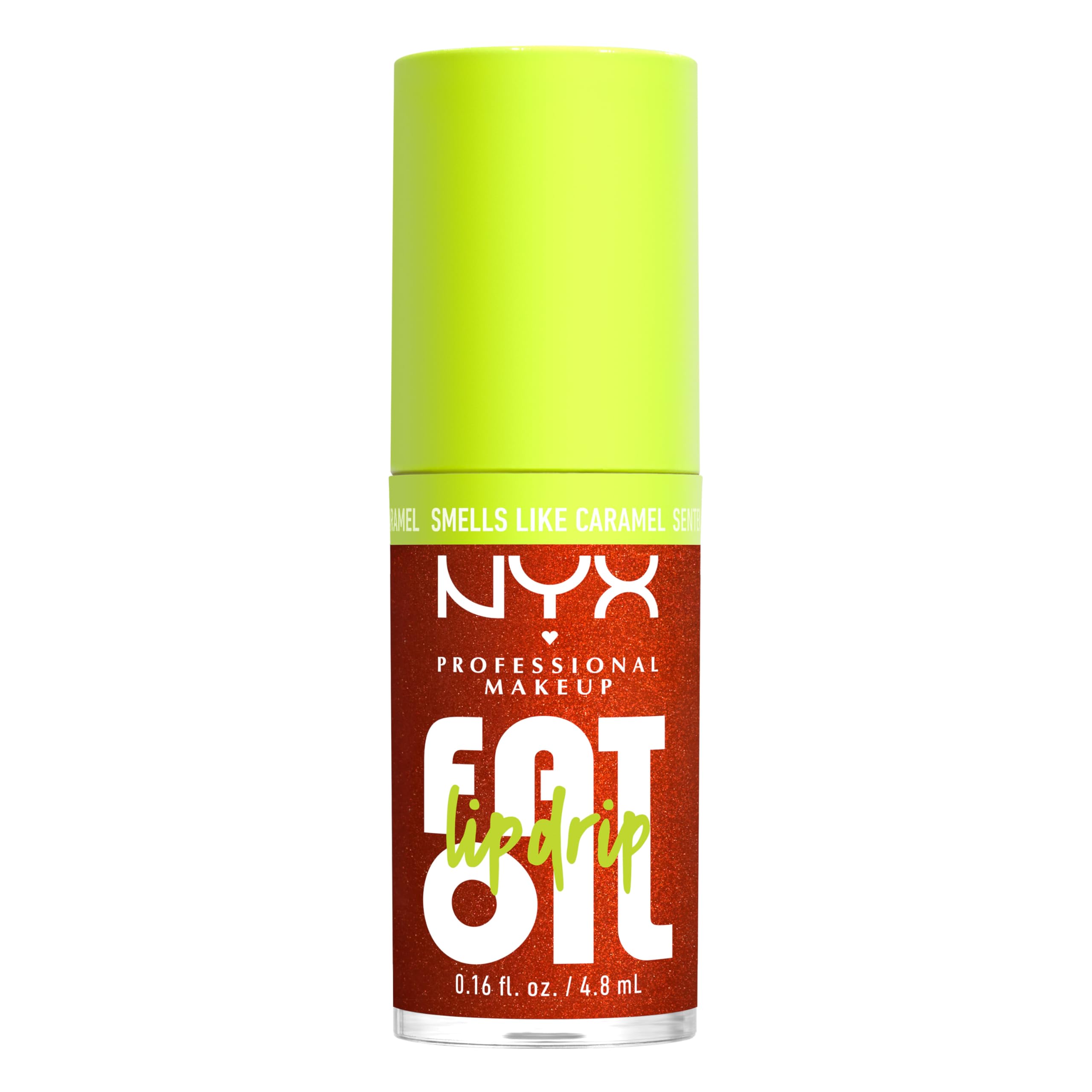 NYX PROFESSIONAL MAKEUP tube in purse with mirror, depicts quick touch-up convenience