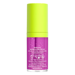 NYX PROFESSIONAL MAKEUP tube beside a coin for size comparison showing portable travel convenience