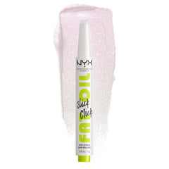 NYX PROFESSIONAL MAKEUP Fat Oil Slick Click front packaging showing shade and click tube, easy use