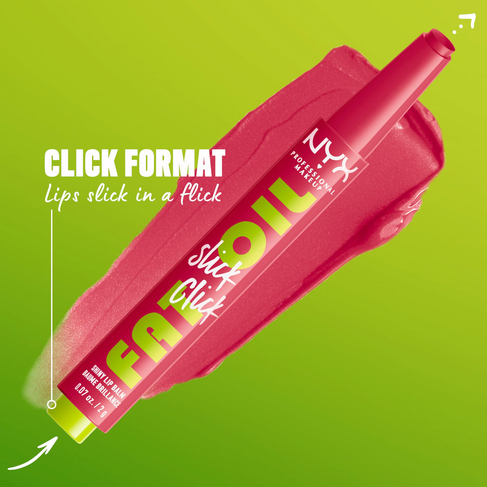 NYX PROFESSIONAL MAKEUP click action in hand, highlights mess-free application