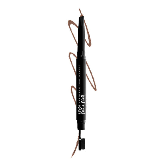 NYX PROFESSIONAL MAKEUP pencil front packaging showing product benefits