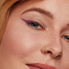 NYX PROFESSIONAL MAKEUP auburn swatch stroke showing buildable pigment
