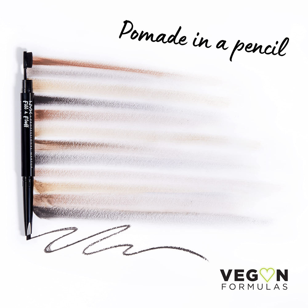 NYX PROFESSIONAL MAKEUP close-up of teardrop pomade tip offering precision and buildable pigment