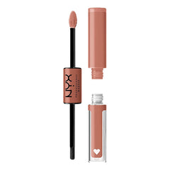 NYX PROFESSIONAL MAKEUP front packaging showing product and shade Global Citizen benefit long-wearing color