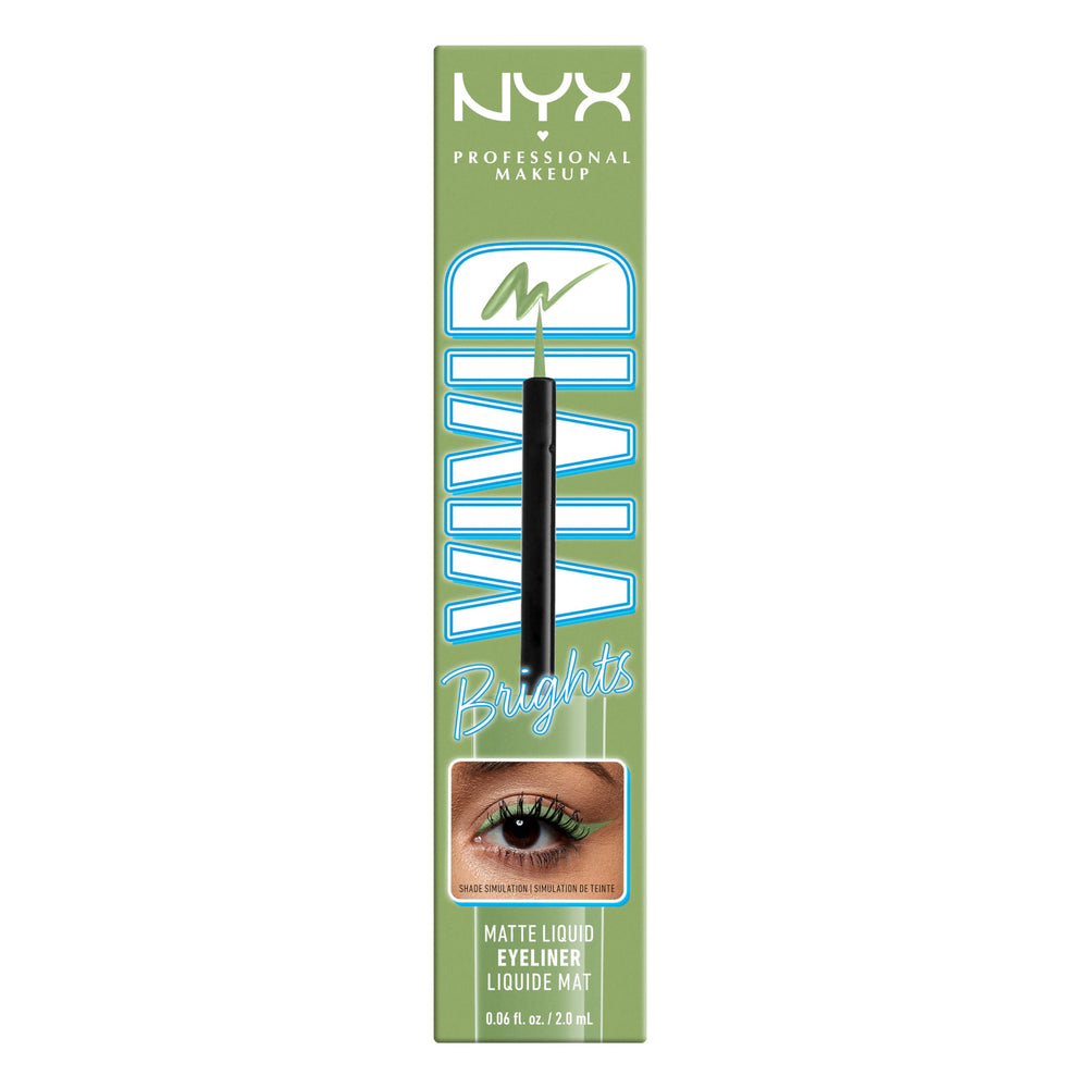 NYX PROFESSIONAL MAKEUP Ghosted Green styled in makeup bag for everyday use