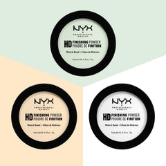 NYX PROFESSIONAL MAKEUP close-up powder texture illustrating fine-milled finish for seamless skin blurring