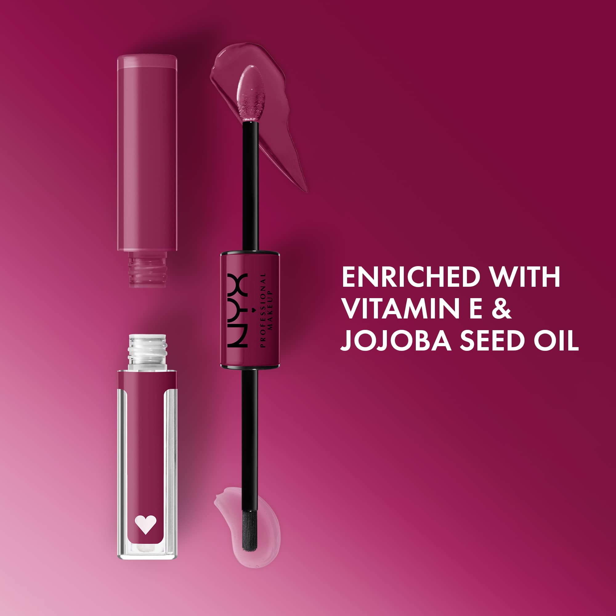 NYX PROFESSIONAL MAKEUP applicator close-up demonstrating precise application and control