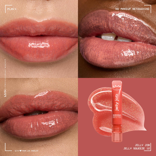 NYX PROFESSIONAL MAKEUP applicator closeup demonstrating precision and easy application