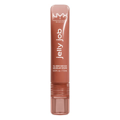 NYX PROFESSIONAL MAKEUP lifestyle image with model wearing a natural glossy look