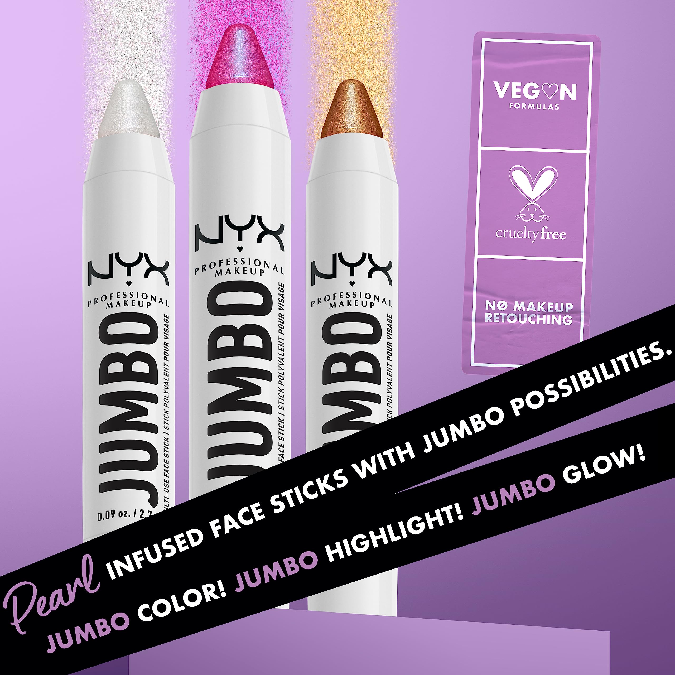 NYX PROFESSIONAL MAKEUP swept on collarbone showing multidimensional body glow benefit