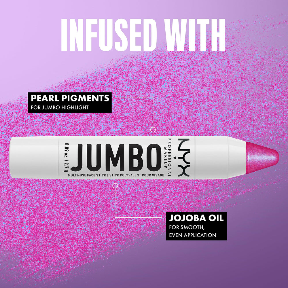 NYX PROFESSIONAL MAKEUP used on inner eye corner giving brightening pop benefit