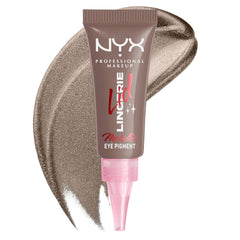 NYX PROFESSIONAL MAKEUP jar front view showing Granite Grind shade and compact design benefit