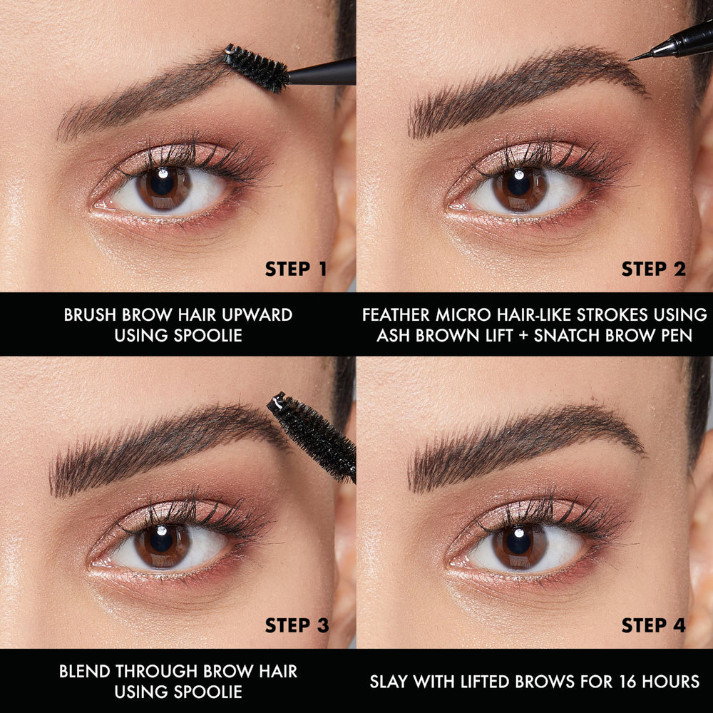 NYX PROFESSIONAL MAKEUP pen with cap removed illustrating tip protection and portability