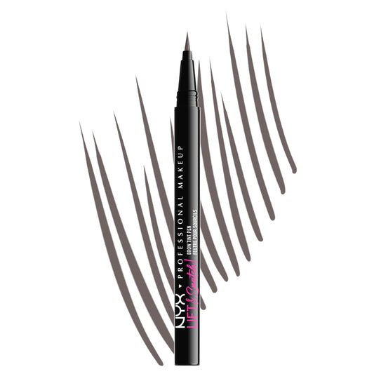NYX PROFESSIONAL MAKEUP pen front view showing slim design and cap benefit