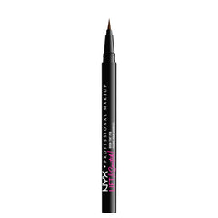 NYX PROFESSIONAL MAKEUP pen inside makeup bag illustrating portability and quick touch-ups