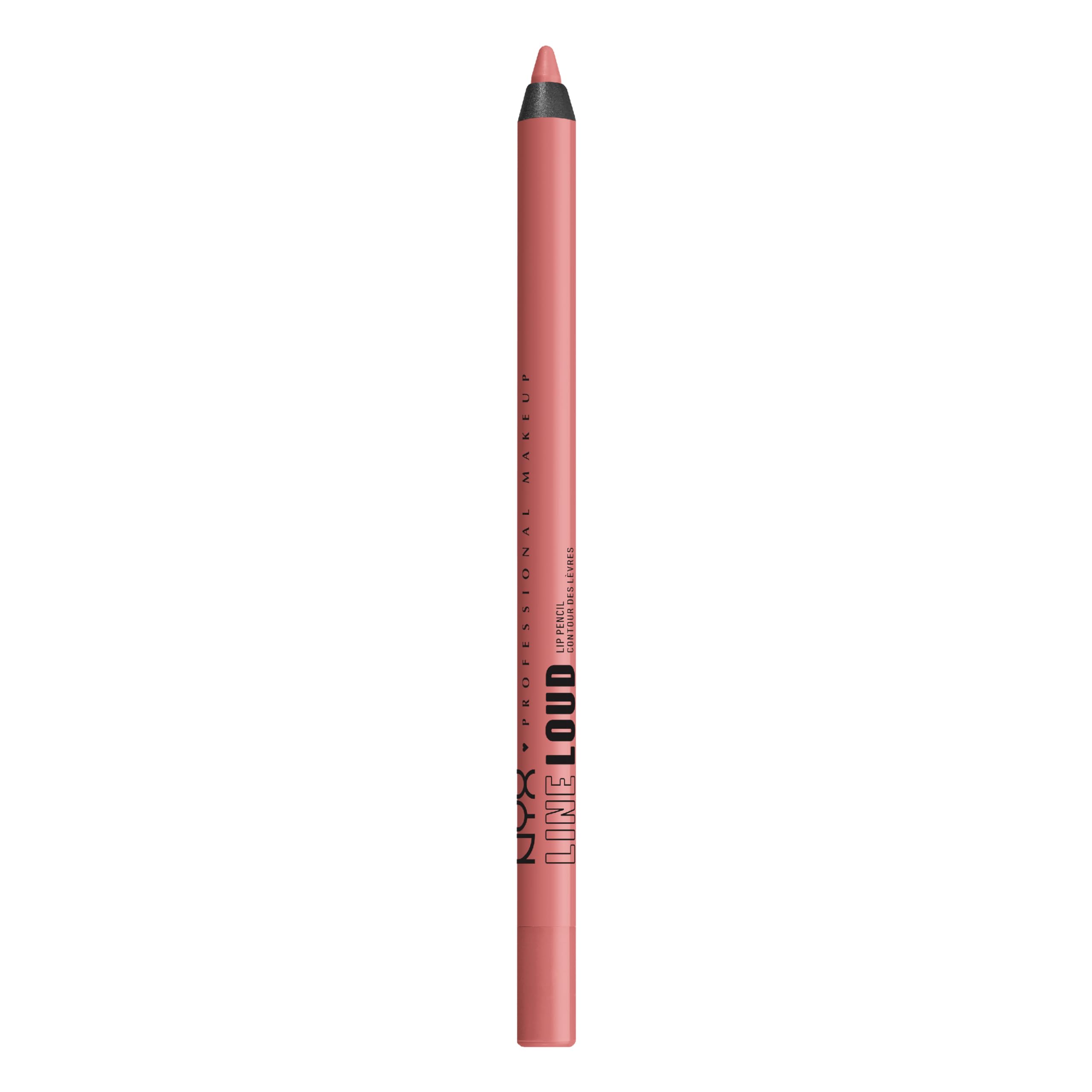 NYX PROFESSIONAL MAKEUP front packaging showing Born To Hustle, clear shade and benefit