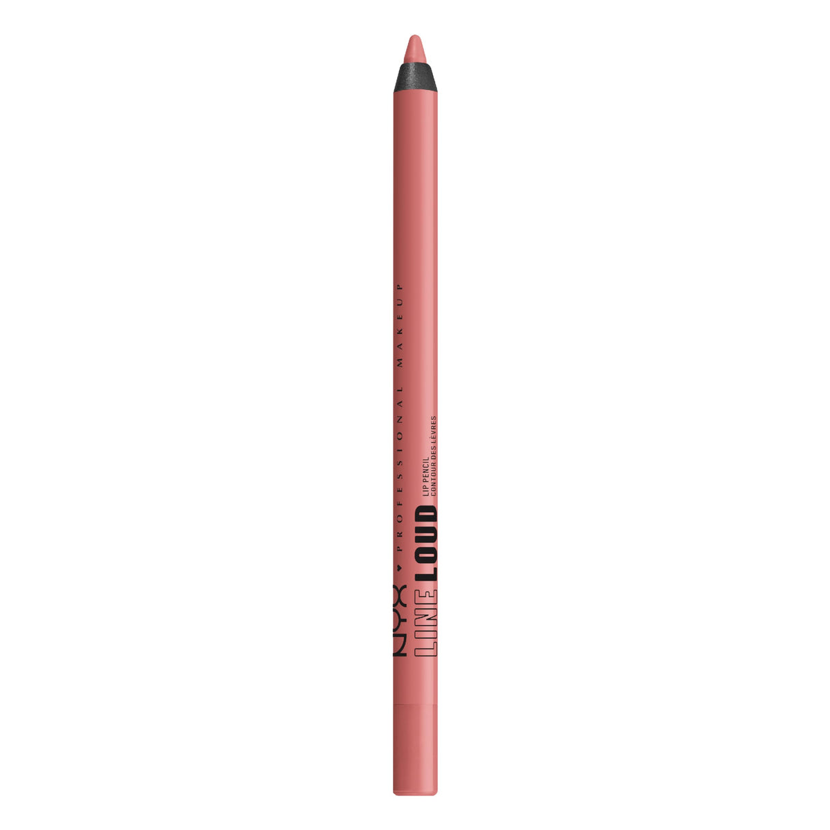 NYX PROFESSIONAL MAKEUP front packaging showing Born To Hustle, clear shade and benefit