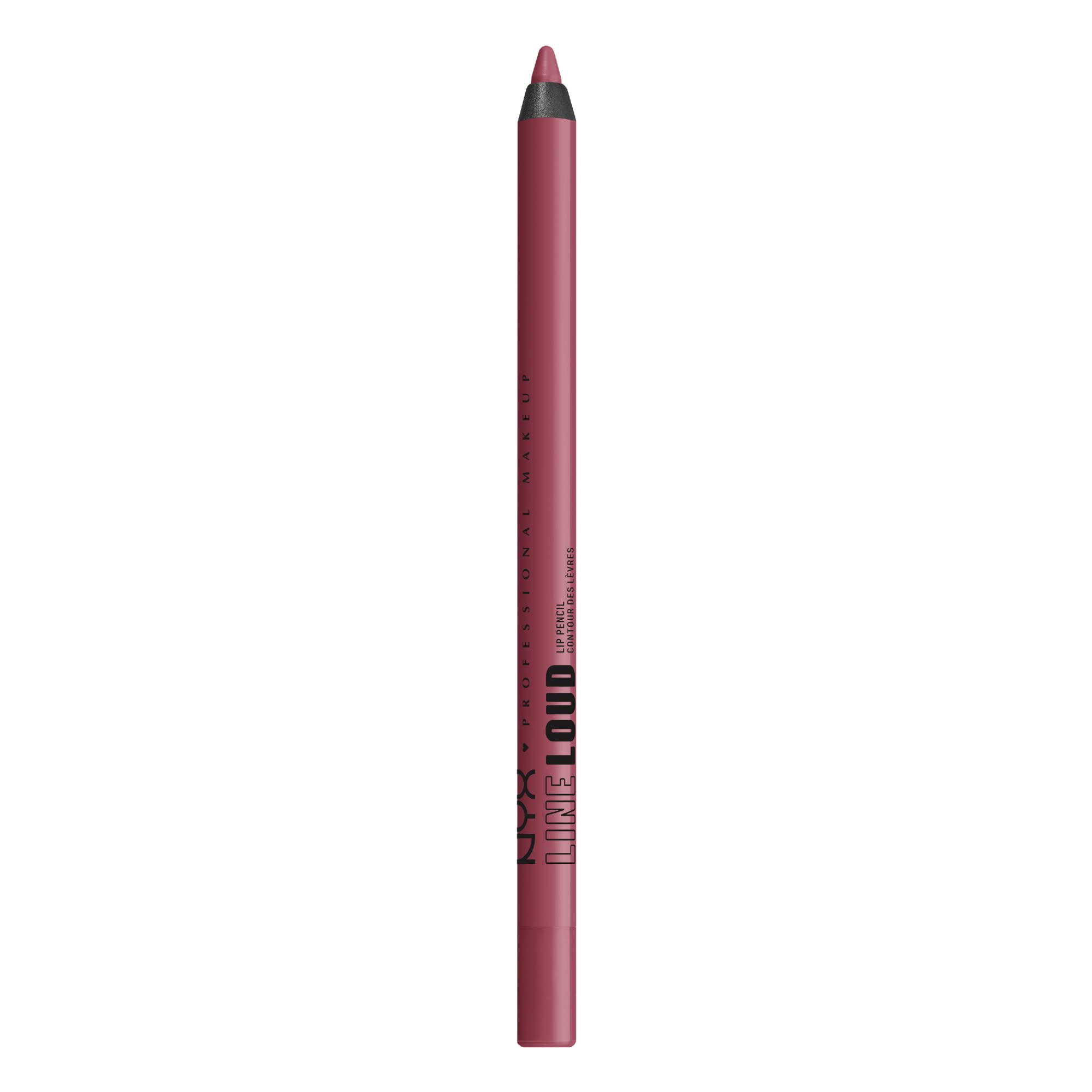 NYX PROFESSIONAL MAKEUP front packaging Goal Getter showing bold deep raspberry color and rich coverage